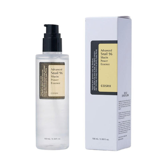 COSRX Snail Mucin 96% Power Repairing Essence 3.38 fl.oz 100ml, Hydrating Serum for Face with Snail Secretion Filtrate for Dull Skin & Fine Lines, Korean Skin Care