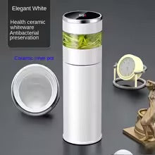 Tea Infuser Vacuum Flask with Temperature LED Display,