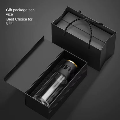 Tea Infuser Vacuum Flask with Temperature LED Display,